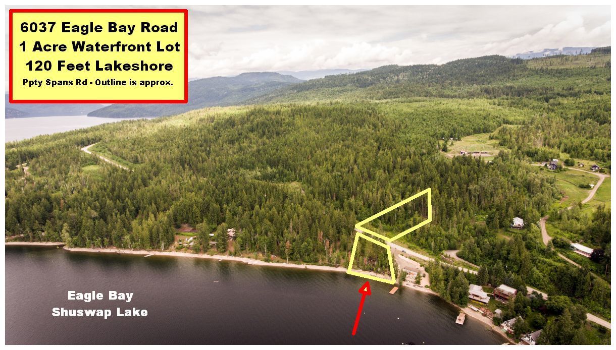 Main Photo: 6037 Eagle Bay Road in Eagle Bay: Million Dollar Alley Vacant Land for sale : MLS®# 10205016