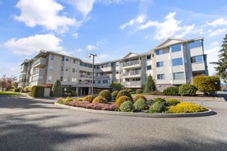 Main Photo: 308 8725 ELM Drive in Chilliwack: Chilliwack Proper South Condo for sale in "Elmwood Terrace" : MLS®# R2872323