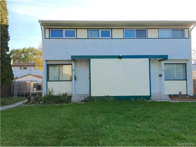 Main Photo: 17 Wickham Road in WINNIPEG: Windsor Park / Southdale / Island Lakes Residential for sale (South East Winnipeg)  : MLS®# 1527140