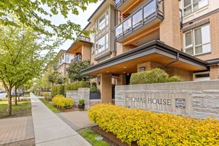 Photo 1: 206 1150 KENSAL Place in Coquitlam: New Horizons Condo for sale in "THOMAS HOUSE" : MLS®# R2871867