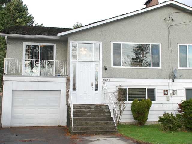 Main Photo: 6651 WILLIAMS Road in Richmond: Woodwards 1/2 Duplex for sale : MLS®# V859570