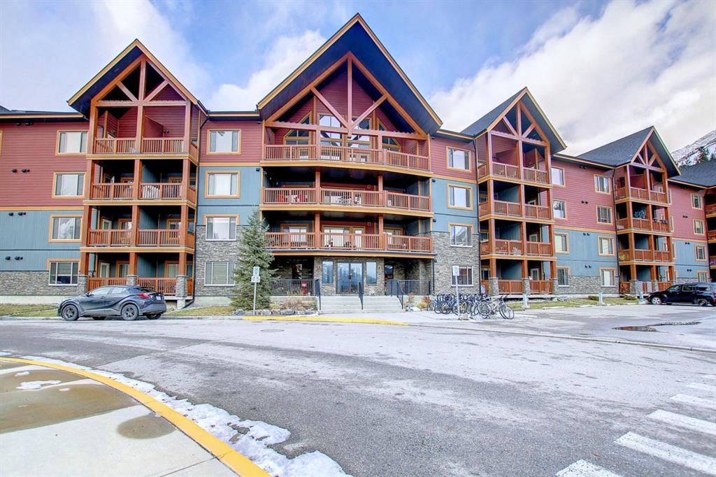 Main Photo: 124 300 Palliser Lane: Canmore Apartment for sale : MLS®# A1167405