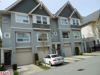 Photo 1: 50 15065 58TH Avenue in Surrey: Sullivan Station Townhouse for sale in "Springhill Complex" : MLS®# F1210016