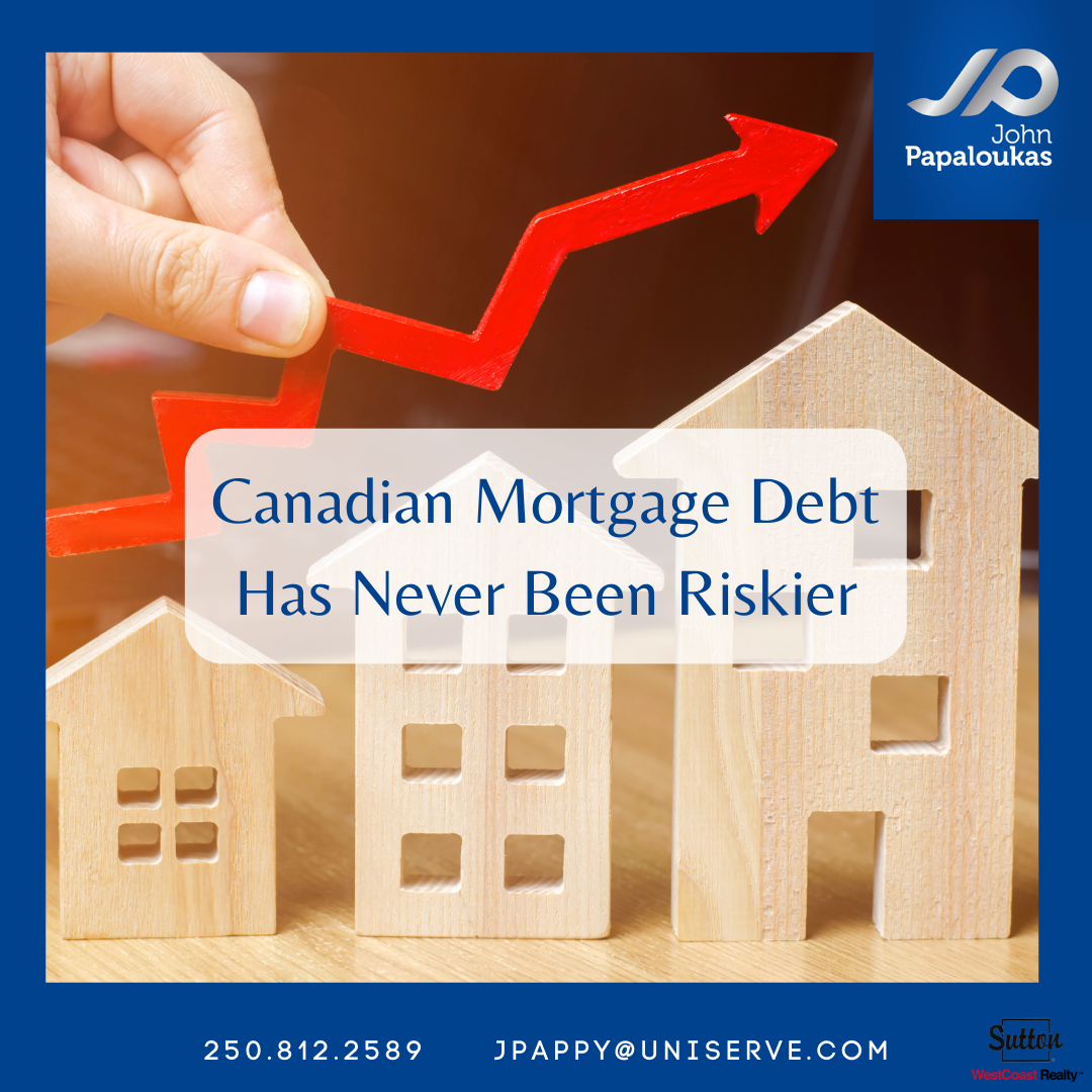 Canadian Mortgage Debt Has Never Been Riskier