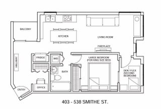Photo 20: 403 538 SMITHE Street in Vancouver: Downtown VW Condo for sale in "MODE" (Vancouver West)  : MLS®# R2728338