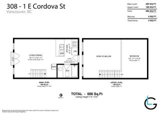 Photo 19: 308 1 E CORDOVA Street in Vancouver: Downtown VE Condo for sale in "Carrall Station" (Vancouver East)  : MLS®# R2881441