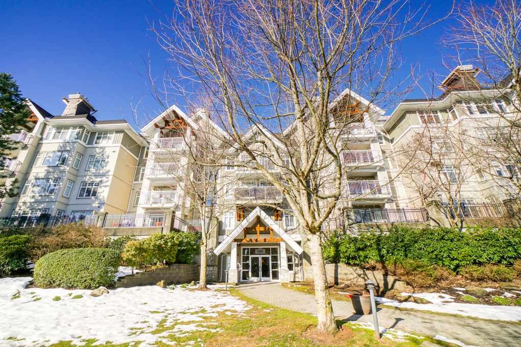 Main Photo: 102 1438 PARKWAY Boulevard in Coquitlam: Westwood Plateau Condo for sale : MLS®# R2342793