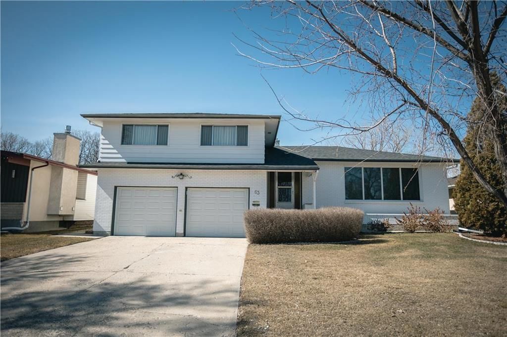 Main Photo: 63 Dickens Drive in Winnipeg: Residential for sale (5G)  : MLS®# 202107088