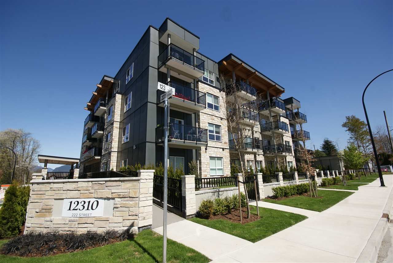 Main Photo: 206 12310 222 Street in Maple Ridge: West Central Condo for sale in "The 222" : MLS®# R2260579
