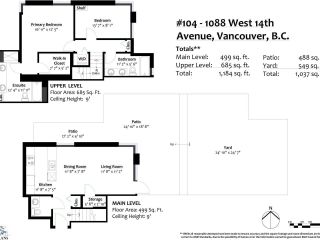Photo 22: 104 1088 W 14TH Avenue in Vancouver: Fairview VW Condo for sale in "Coco on Spruce" (Vancouver West)  : MLS®# R2684315
