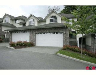 Photo 1: 75 32777 CHILCOTIN Drive in Abbotsford: Central Abbotsford Townhouse for sale in "Cartier Heights" : MLS®# F2823293