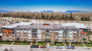 Photo 2: 419 23215 BILLY BROWN Road in Langley: Fort Langley Condo for sale in "WATERFRONT AT BEDFORD LANDING" : MLS®# R2675003