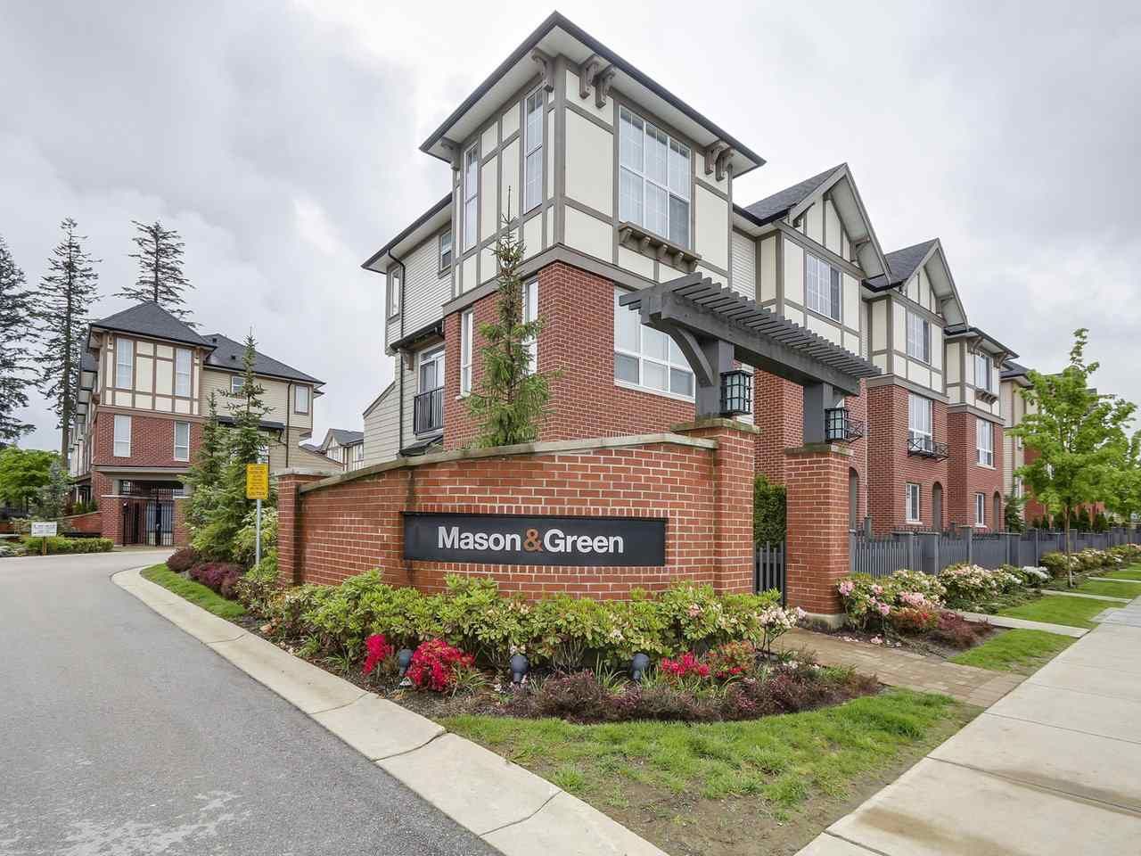 Main Photo: 19 7848 209 Street in Langley: Willoughby Heights Townhouse for sale in "MASON & GREEN" : MLS®# R2168191