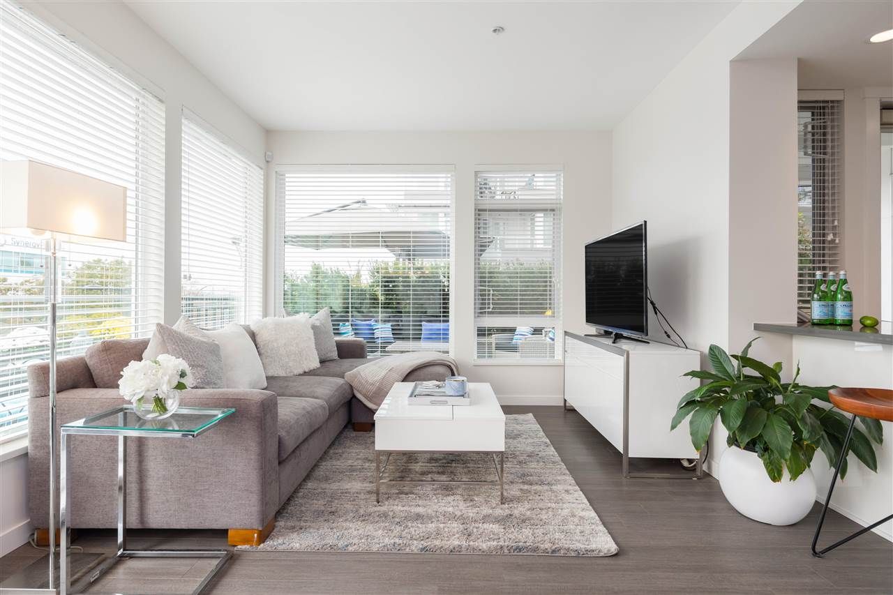 Main Photo: 109 255 W 1ST Street in North Vancouver: Lower Lonsdale Condo for sale in "WEST QUAY" : MLS®# R2508512
