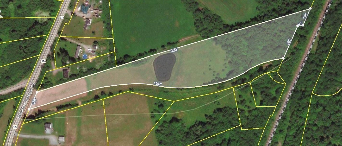 Main Photo: 6 Acre Lot Stellarton Trafalgar Road in Riverton: 108-Rural Pictou County Vacant Land for sale (Northern Region)  : MLS®# 202306585