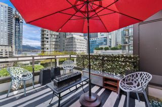 Photo 1: 304 1211 MELVILLE Street in Vancouver: Coal Harbour Townhouse for sale in "THE RITZ" (Vancouver West)  : MLS®# R2681290