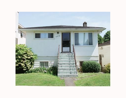 Main Photo: 4272 SKEENA Street in Vancouver: Renfrew Heights House for sale (Vancouver East)  : MLS®# V651751