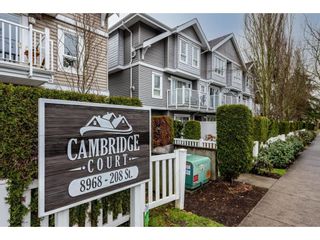 Main Photo: 8 8968 208 Street in Langley: Walnut Grove Townhouse for sale in "CAMBRIDGE COURT" : MLS®# R2645947