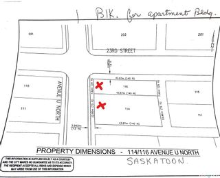Main Photo: 116 U Avenue North in Saskatoon: Mount Royal SA Residential for sale : MLS®# SK917213