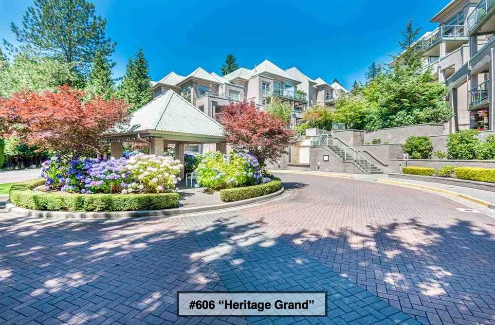 Main Photo: 606 301 MAUDE Road in Port Moody: North Shore Pt Moody Condo for sale in "Heritage Grand" : MLS®# R2260187