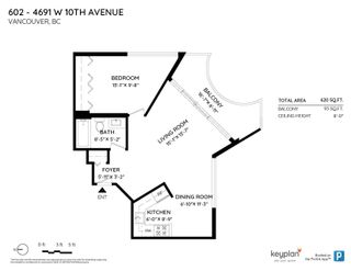 Photo 21: 602 4691 W 10TH Avenue in Vancouver: Point Grey Condo for sale in "Westgate" (Vancouver West)  : MLS®# R2780031
