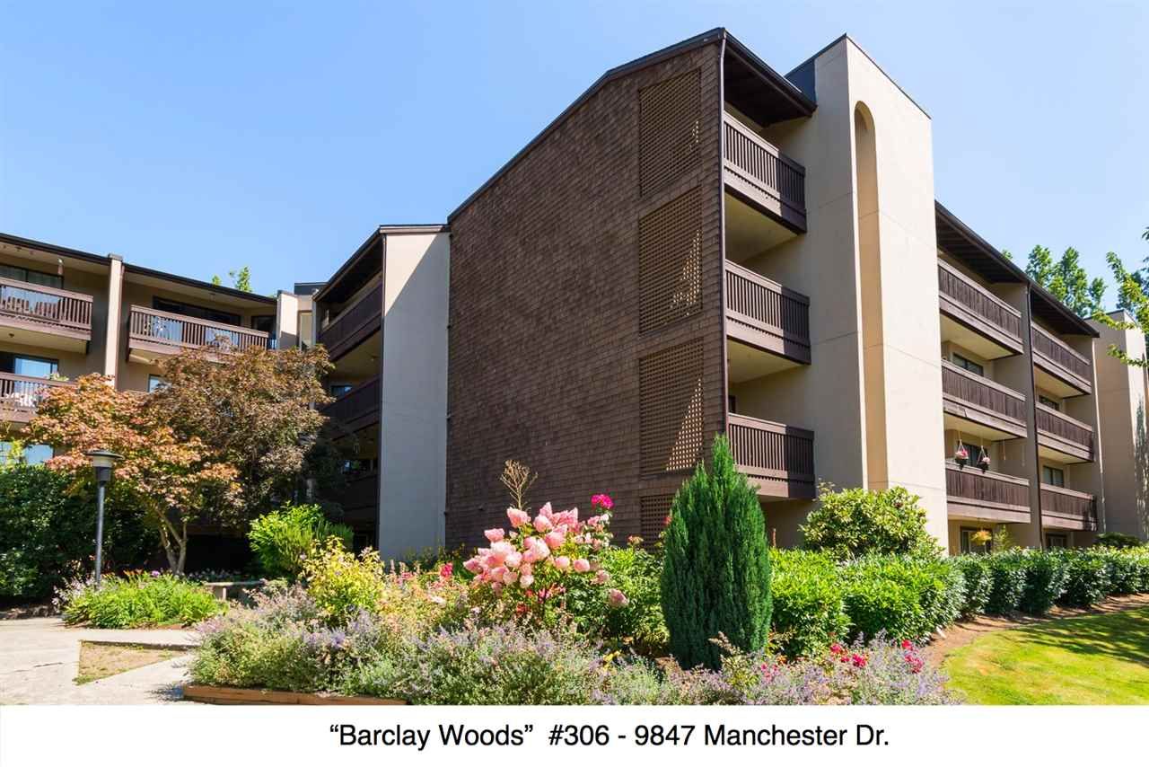 Main Photo: 306 9847 MANCHESTER Drive in Burnaby: Cariboo Condo for sale in "Barclay Woods" (Burnaby North)  : MLS®# R2095545