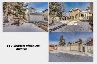 Main Photo: 112 Jensen Place NE: Airdrie Detached for sale : MLS®# A2107866