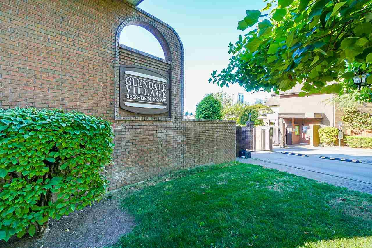 Main Photo: 101 13858 102 Avenue in Surrey: Whalley Townhouse for sale in "Glendale Village" (North Surrey)  : MLS®# R2491082