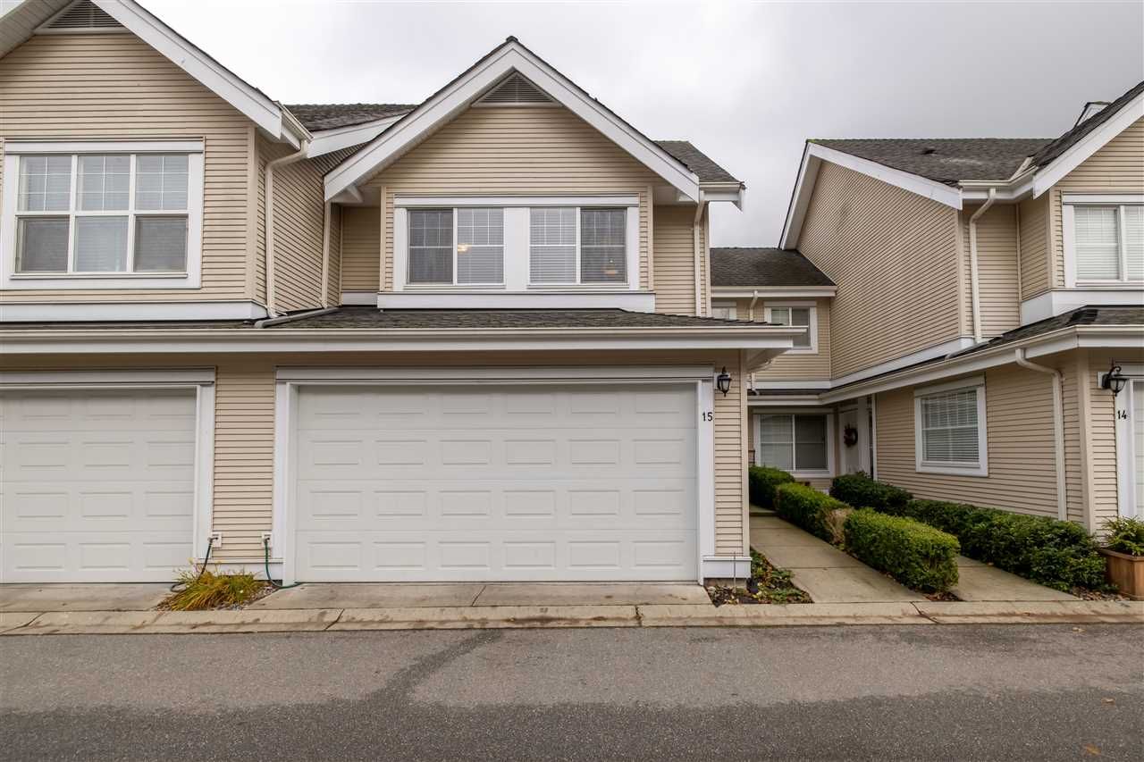Main Photo: 15 17097 64 AVENUE in : Cloverdale BC Townhouse for sale : MLS®# R2515758