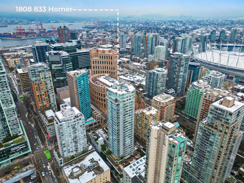 FEATURED LISTING: 1808 - 833 HOMER Street Vancouver