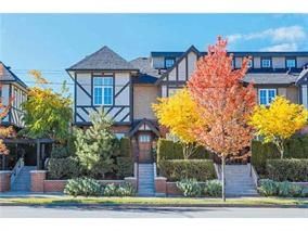 Main Photo: 6189 OAK Street in Vancouver: South Granville Townhouse for sale in "Carrington" (Vancouver West)  : MLS®# R2119023