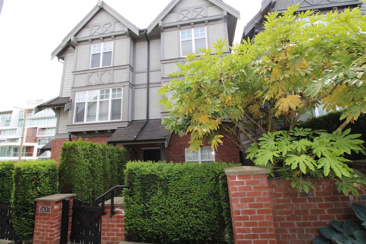 Main Photo: 5637 WILLOW STREET in Vancouver: Cambie Townhouse for sale (Vancouver West)  : MLS®# R2174798