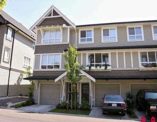 Photo 1: 8 6747 203RD ST in Langley: Willoughby Heights Townhouse for sale in "SAGEBROOK" : MLS®# F2614776