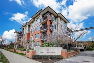Photo 1: 118 9199 TOMICKI Avenue in Richmond: West Cambie Condo for sale in "Meridian Gate" : MLS®# R2741661