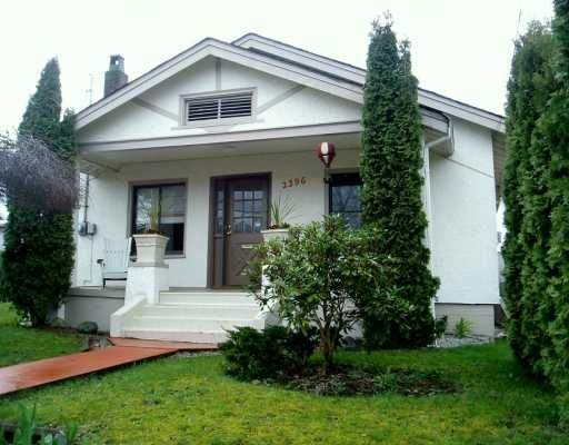 Main Photo: 2396 E 34TH Ave in Vancouver: Collingwood VE House for sale (Vancouver East)  : MLS®# V592833