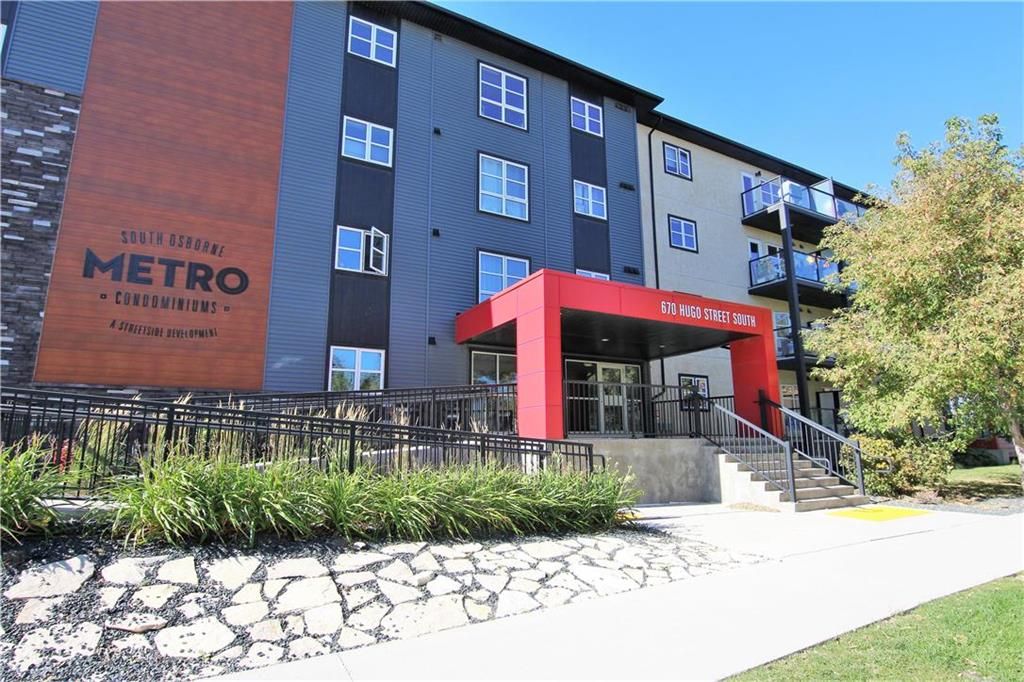 Main Photo: 113 670 Hugo Street South in Winnipeg: Lord Roberts Condominium for sale (1Aw)  : MLS®# 202224299