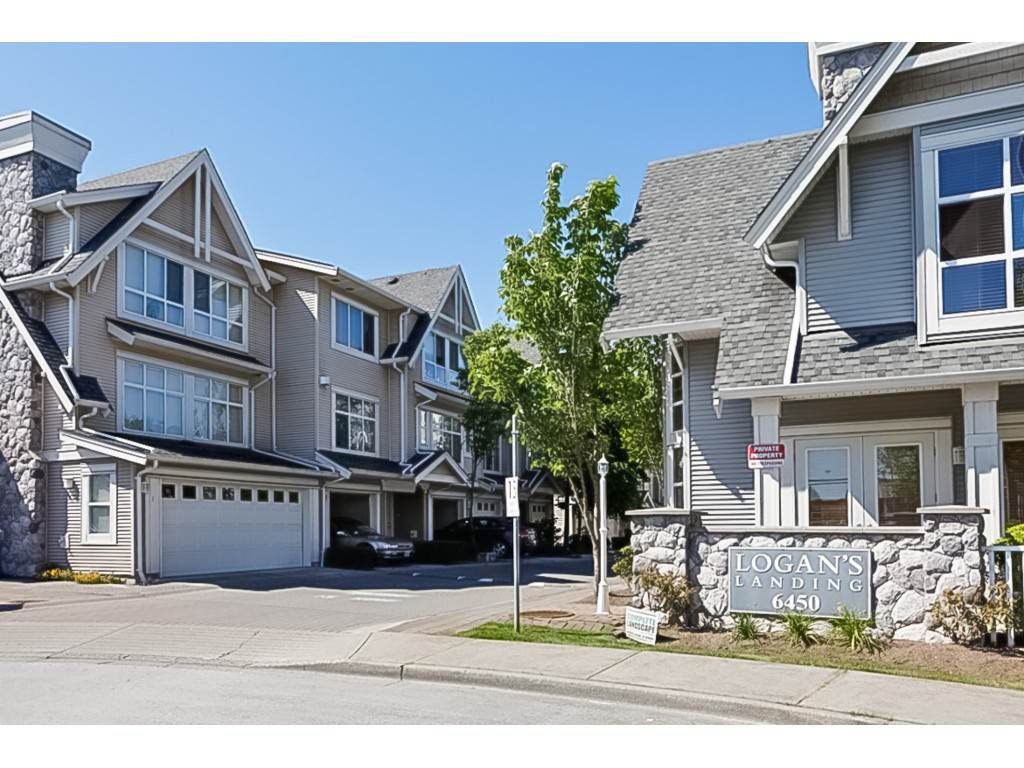 Main Photo: 26 6450 199 Street in Langley: Willoughby Heights Townhouse for sale in "Logan's Landing" : MLS®# R2413186