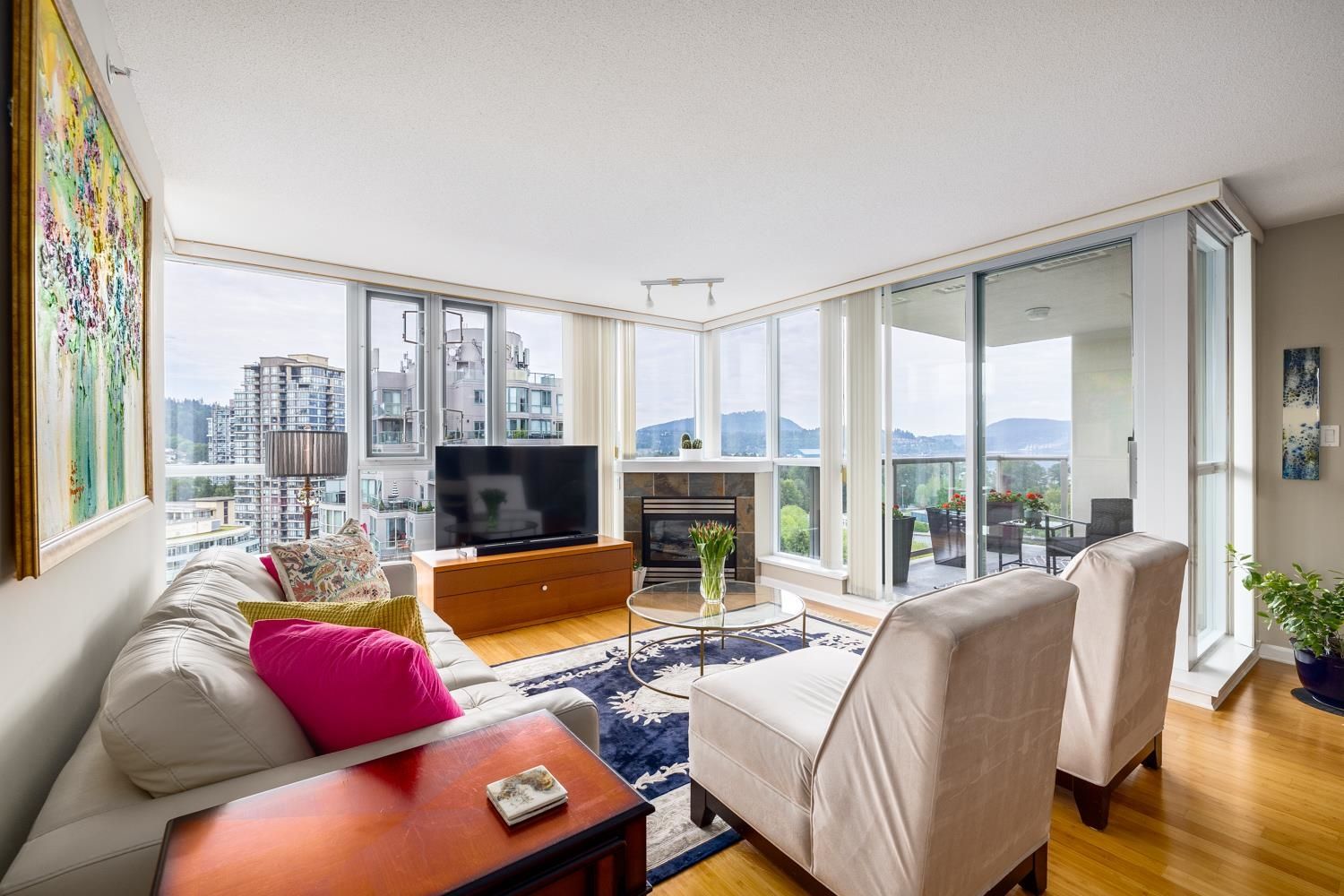 Main Photo: 1703 235 GUILDFORD Way in Port Moody: North Shore Pt Moody Condo for sale in "THE SINCLAIR" : MLS®# R2784194