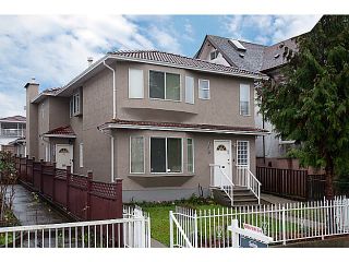 Photo 1: 2130 ADANAC STREET in Vancouver: Hastings 1/2 Duplex for sale (Vancouver East)  : MLS®# R2050168
