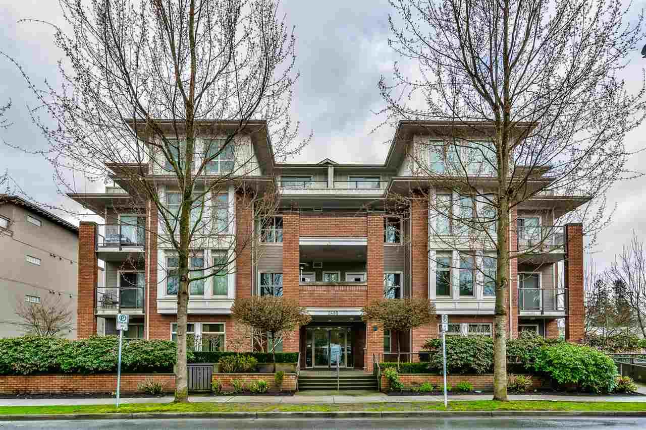 Main Photo: 402 2488 WELCHER Avenue in Port Coquitlam: Central Pt Coquitlam Condo for sale in "RIVERSIDE AT GATES PARK" : MLS®# R2158546