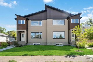Photo 1: 10631 61 Avenue in Edmonton: Zone 15 House Half Duplex for sale : MLS®# E4357450