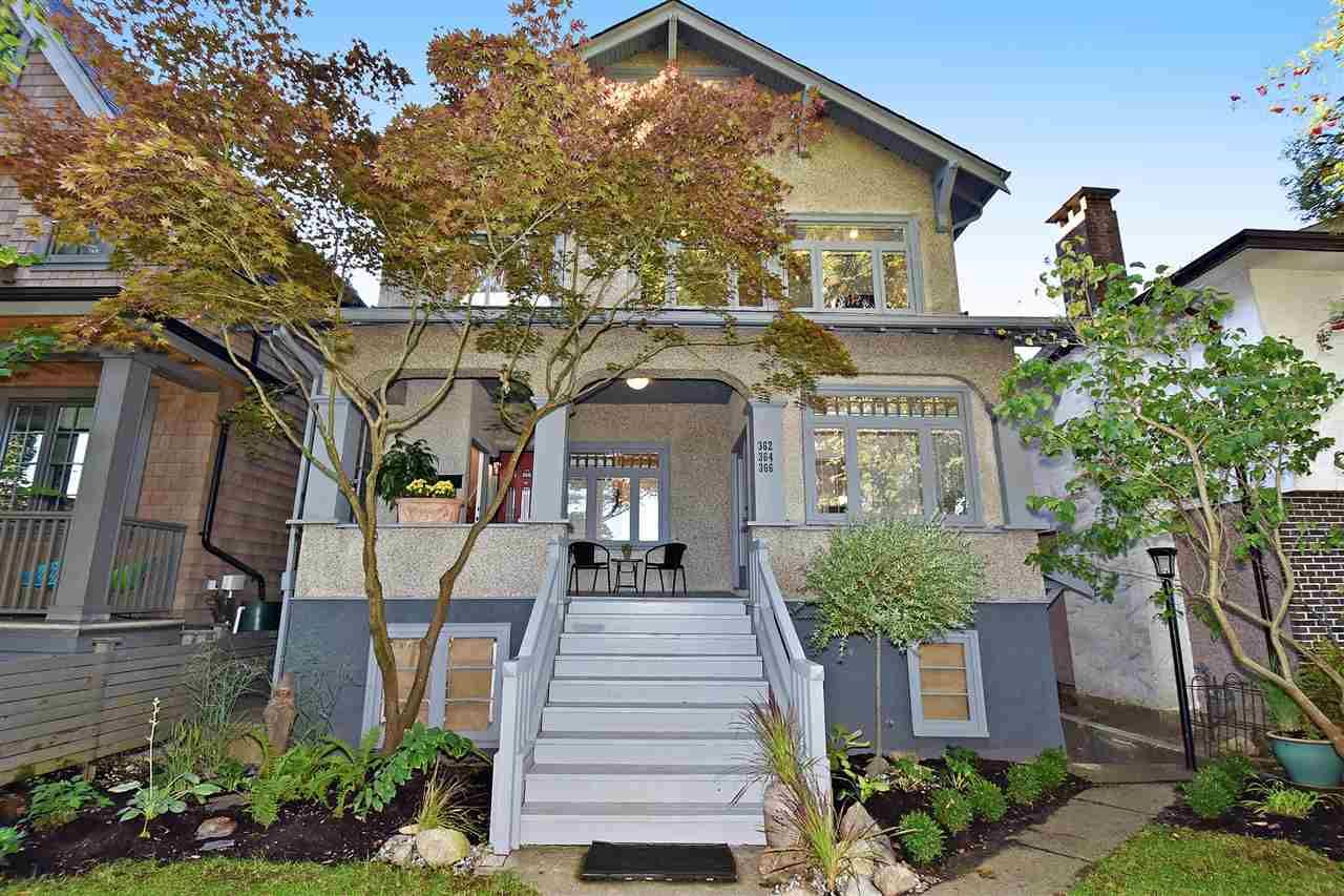 Main Photo: 362 W 18TH Avenue in Vancouver: Cambie House for sale (Vancouver West)  : MLS®# R2331779