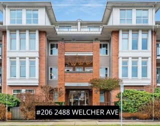 Photo 1: 206 2488 WELCHER Avenue in Port Coquitlam: Central Pt Coquitlam Condo for sale in "RIVERSIDE AT GATES PARK" : MLS®# R2749452
