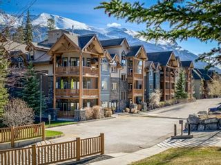 Photo 1: 107 155 Crossbow Place: Canmore Apartment for sale : MLS®# A1198589