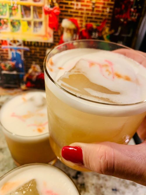 Holiday Recipes Series: Vegan Whisky Sour