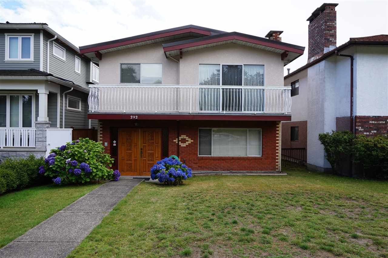 Main Photo: 292 W 45TH Avenue in Vancouver: Oakridge VW House for sale (Vancouver West)  : MLS®# R2092168