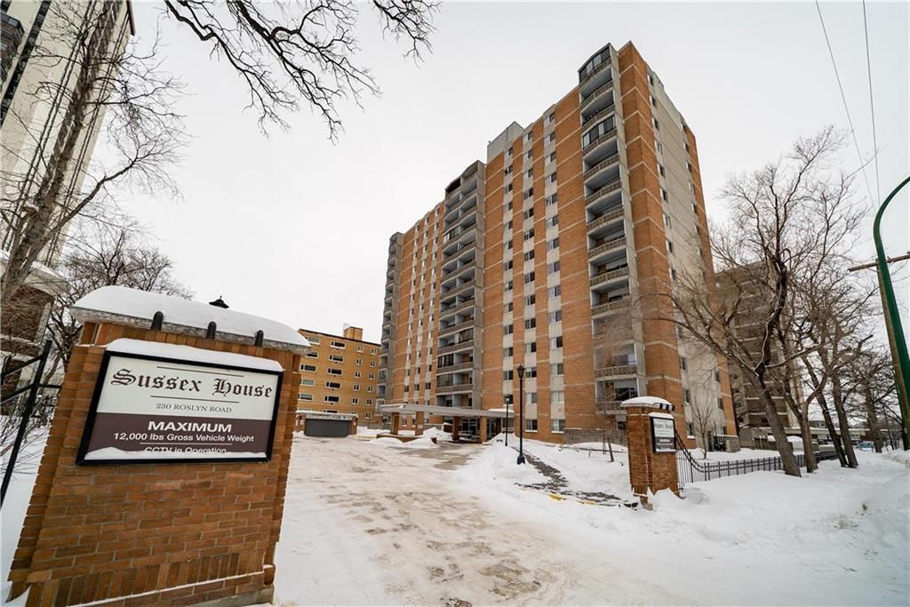 Main Photo: 203 230 ROSLYN Road in Winnipeg: Osborne Village Condominium for sale (1B)  : MLS®# 202203373
