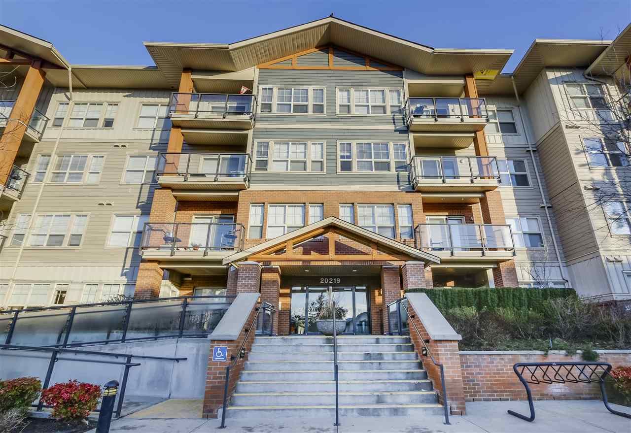 Main Photo: 308 20219 54A Avenue in Langley: Langley City Condo for sale in "SUEDE" : MLS®# R2333974