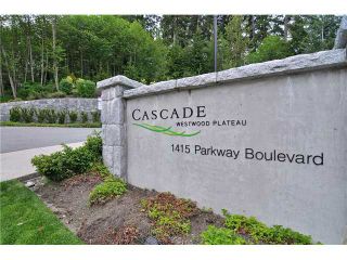Photo 1: # 705 1415 PARKWAY BV in Coquitlam: Westwood Plateau Condo for sale : MLS®# V1110552