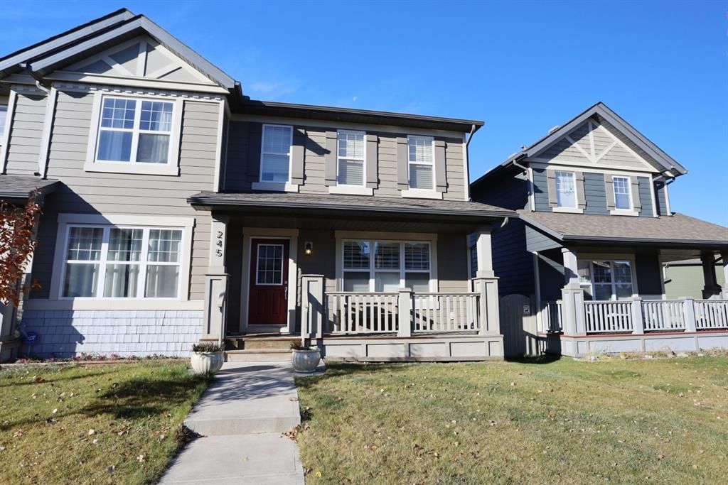 Main Photo: 245 Panamount Way NW in Calgary: Panorama Hills Semi Detached for sale : MLS®# A1156664
